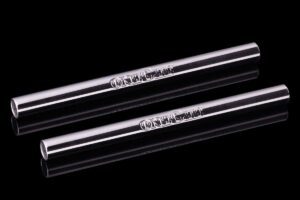 oneGee Polished Stainless Steel Straws Duo Pack